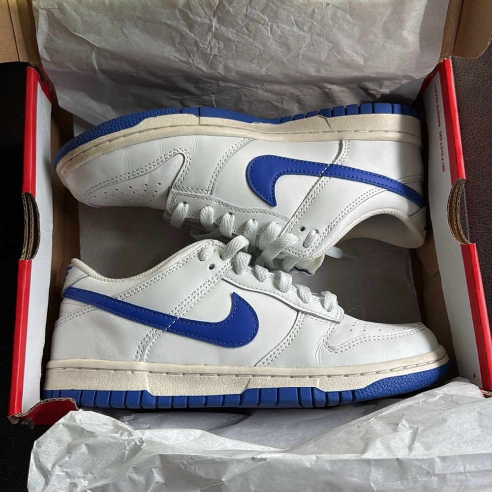 Nike Dunk Low (GS) summit white/hyper royal